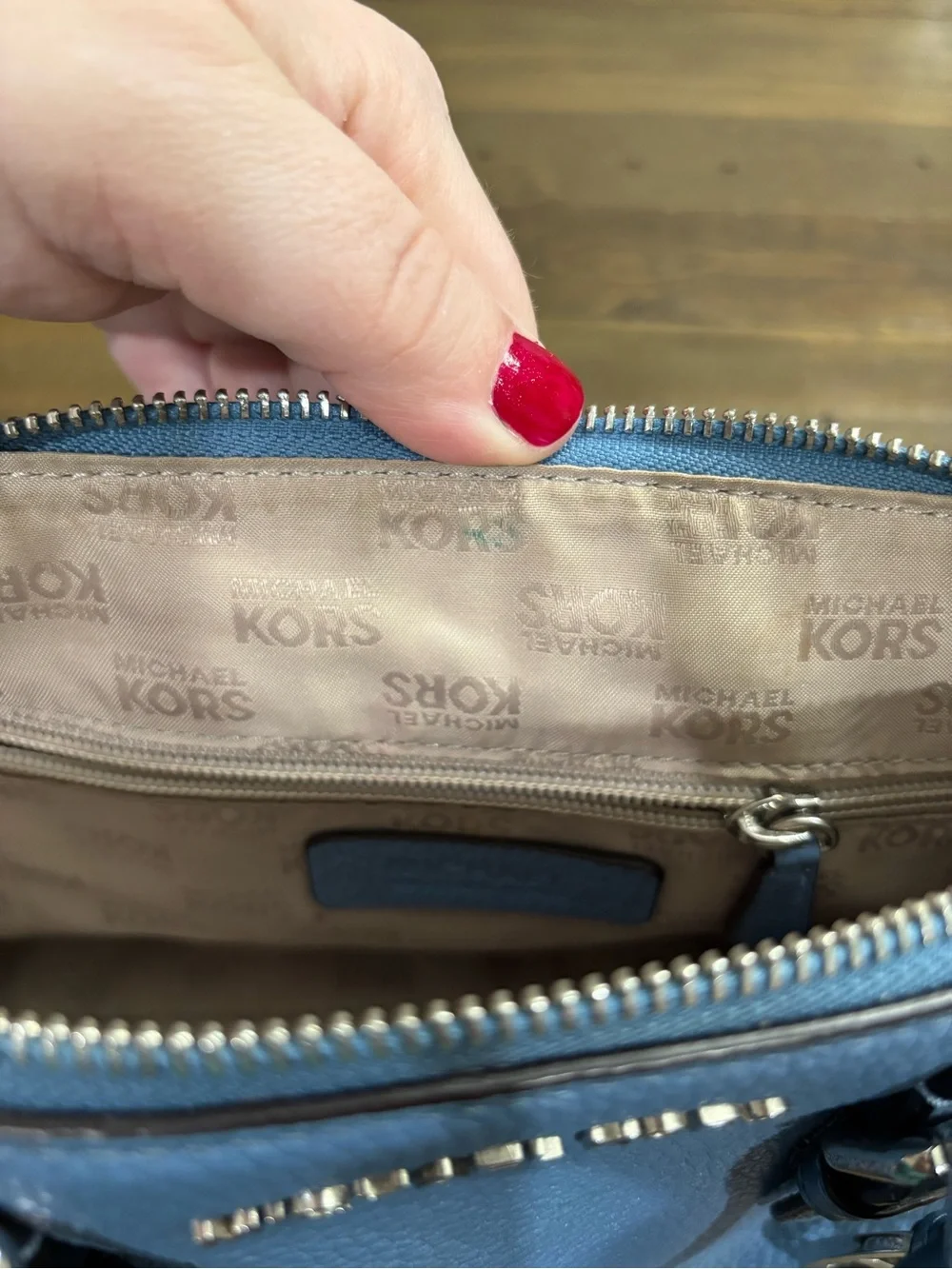 Michael Kors Ciara Studded Satchel